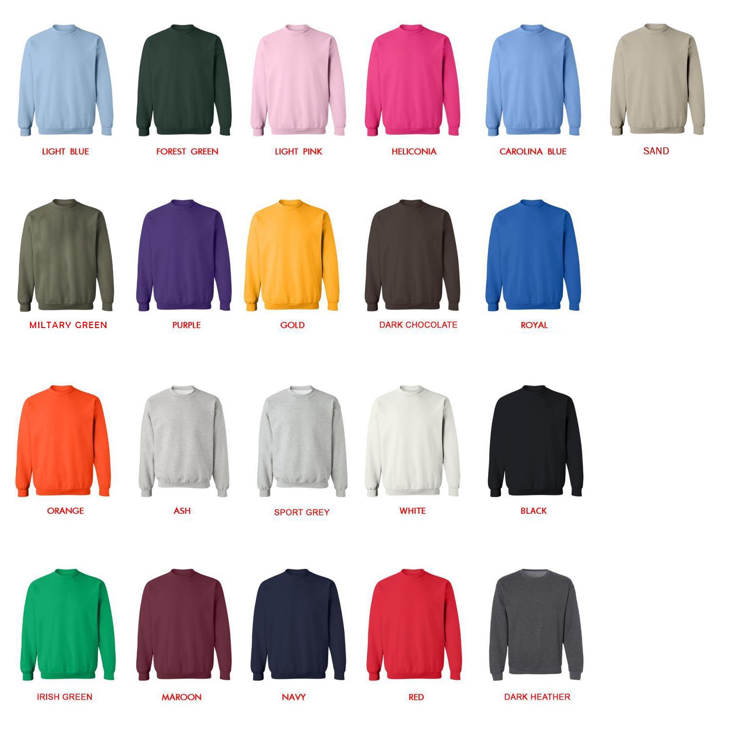 sweatshirt color chart - Hellsing Ultimate Merch