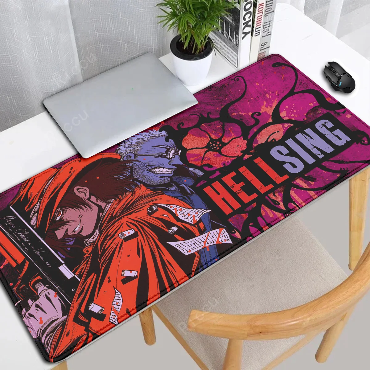 Anime Hellsing Alucard Essential Manga Tee Style Mouse Pad