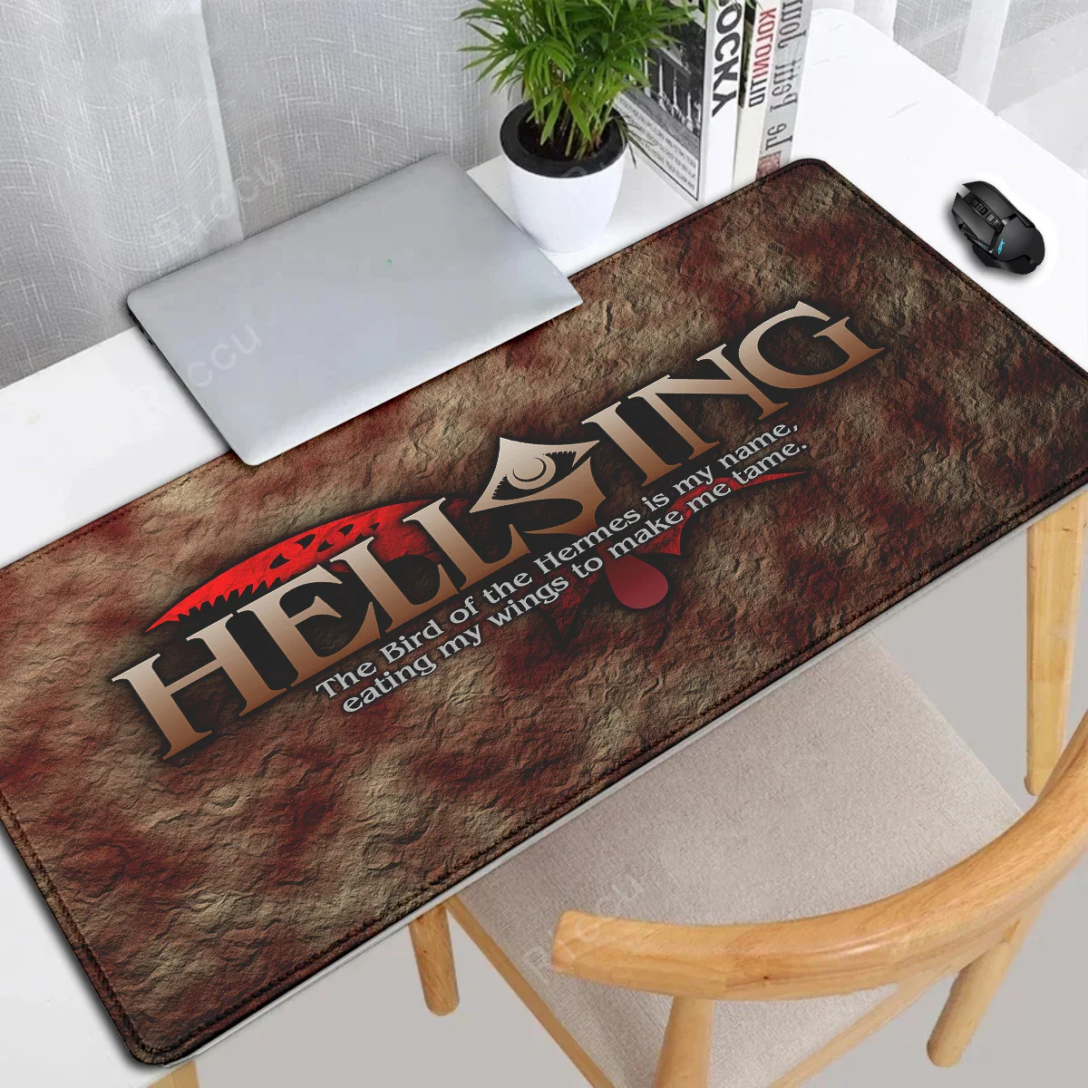 Crimson Cross Hellsing Mouse Pad