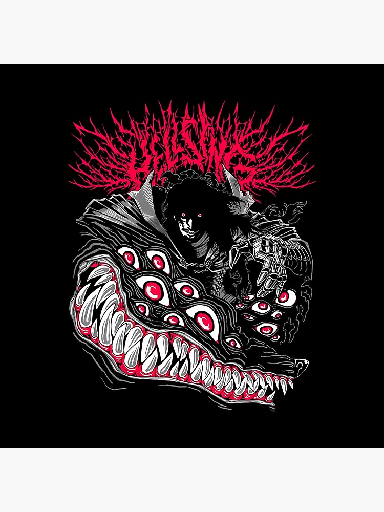 Hellsing Metal-inspired Design Throw Pillow - Image 2