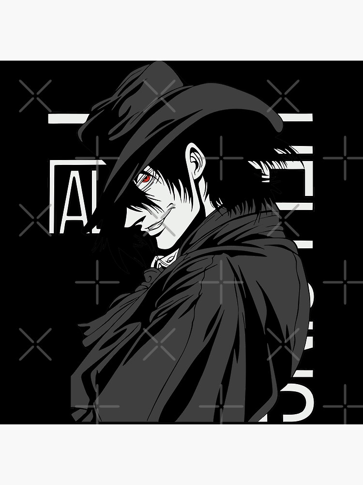 Alucard Fearless Battle Pose Throw Pillow - Image 2