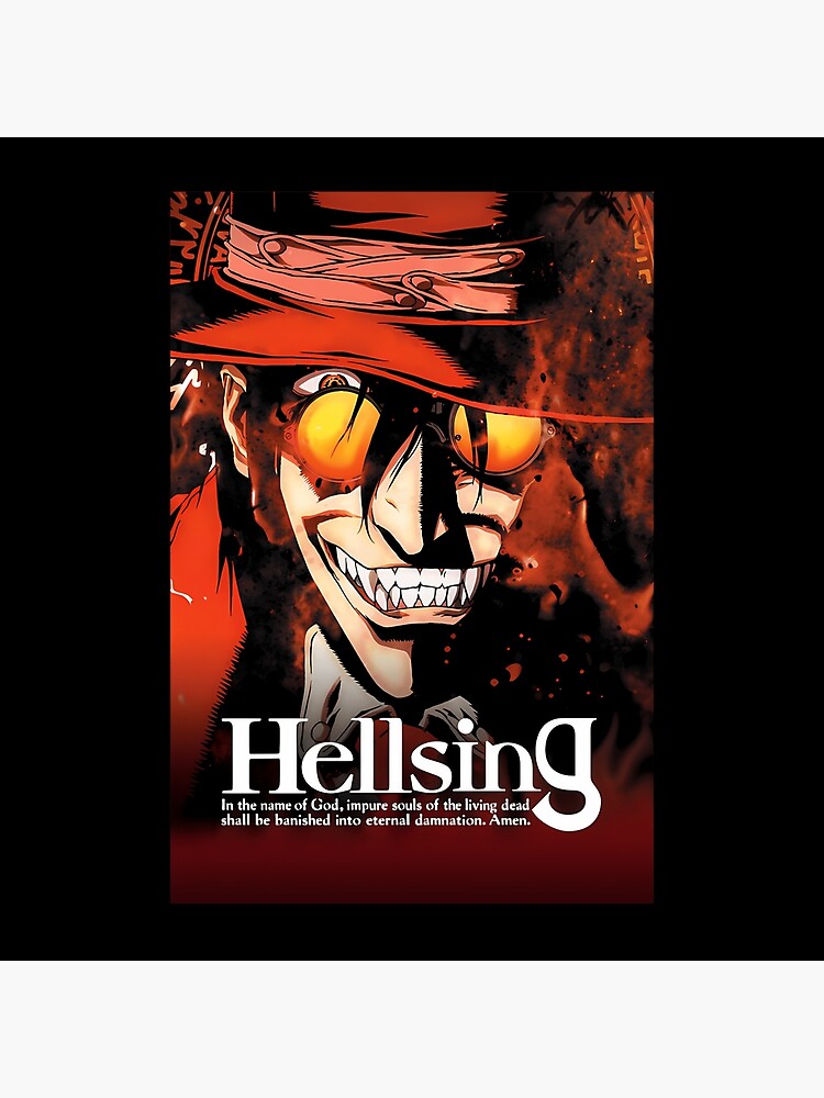 Alucard V2 Dark Portrait Throw Pillow - Image 2