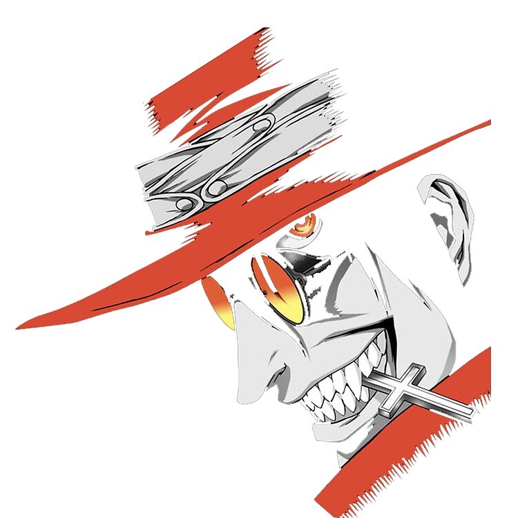 Alucard Menacing Face Closeup Tote Bag - Image 2