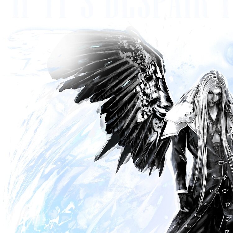 Sephiroth Ff7 One Winged Angel Tribute Tote Bag - Image 2