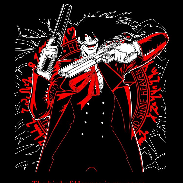 Alucard Shadowed Silhouette Tote Bag - Image 2