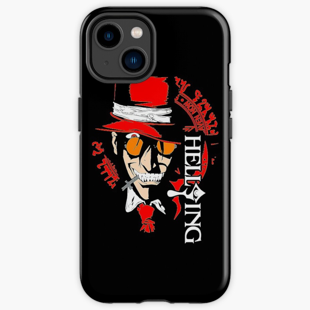 Hellsing Alucard Blood Silhouette Iphone Case