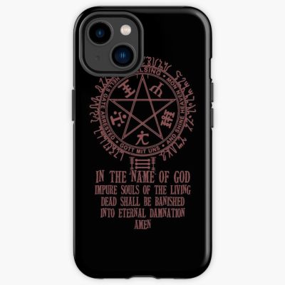 Hellsing Alucard Eternal Damnation Quote Iphone Case
