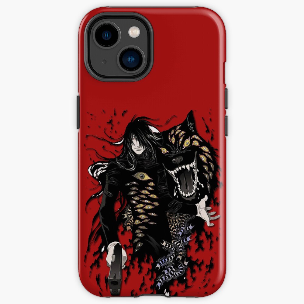 Hellsing Alucard Crimson Eyes Iphone Case