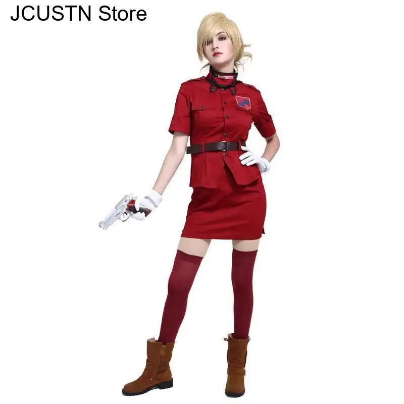 Hellsing Seras Halloween Vampire Police Cosplay Costume