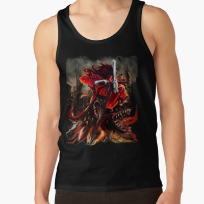 Alucard Black Silhouette Tank Top