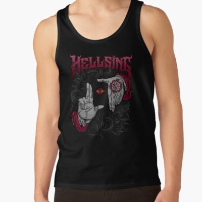 Hellsing Gothic Black Art Tank Top