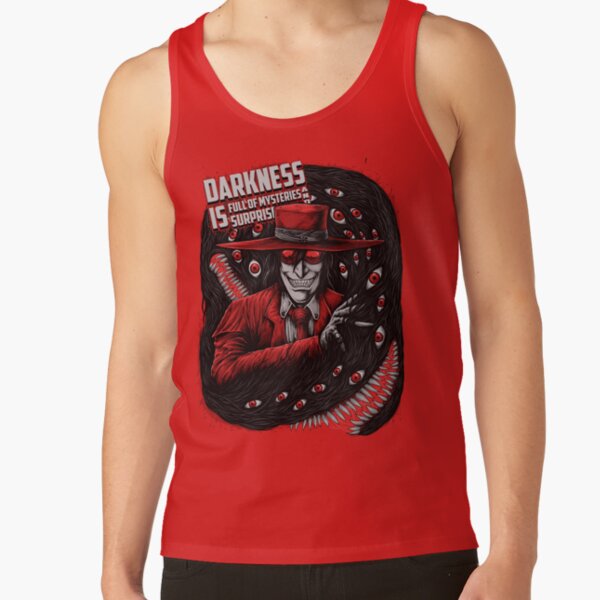 Alucard Crimson Hunter Style Tank Top - Image 4