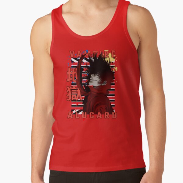 Alucard Ruthless Anime Look Tank Top - Image 4