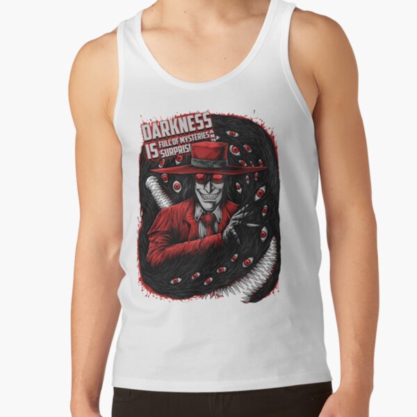 Alucard Crimson Hunter Style Tank Top - Image 2