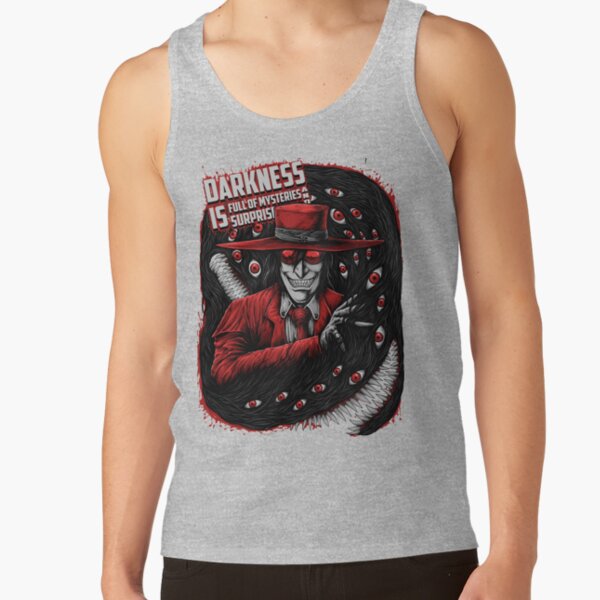 Alucard Crimson Hunter Style Tank Top - Image 3