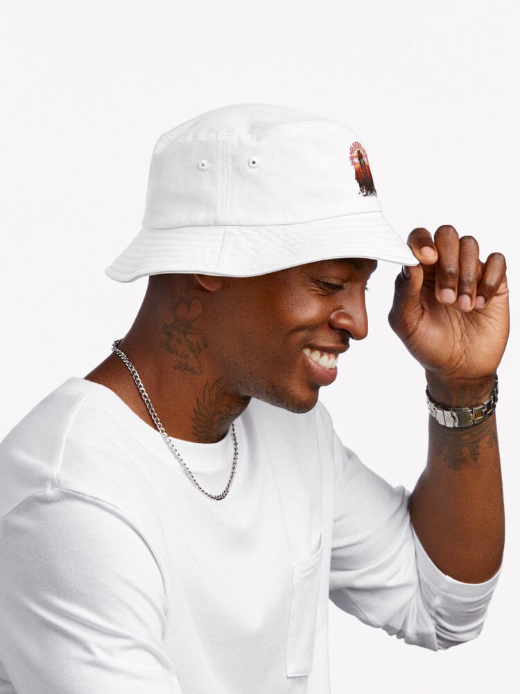 Hellsing Alucard Crimson Eyes Classic Bucket Hat - Image 3