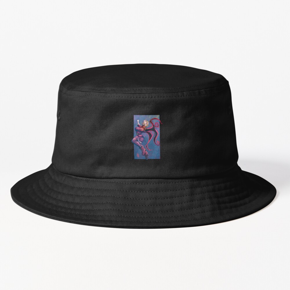 Hellsing Seras Victoria Gunslinger Jump Pose Bucket Hat