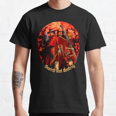 Alucard Fearless Battle Stance T-shirt