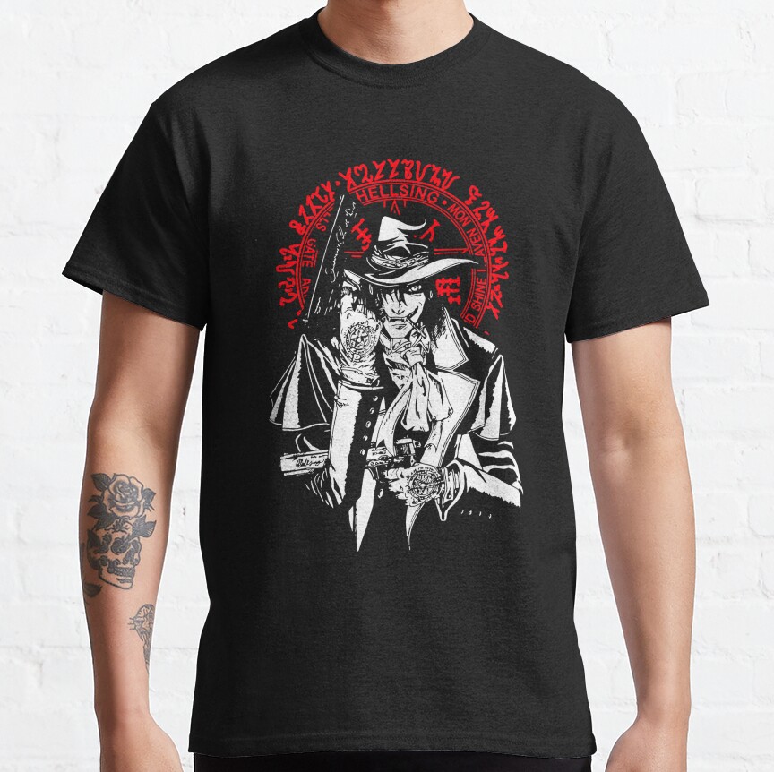 Alucard Ova Dark Portrait T-shirt