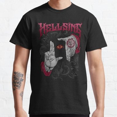 Hellsing Gothic Black Art T-shirt