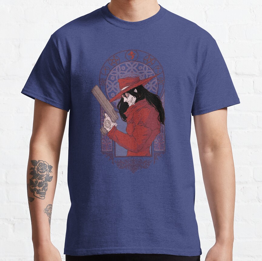 Alucard Dark Vampire Hunter T-shirt - Image 4