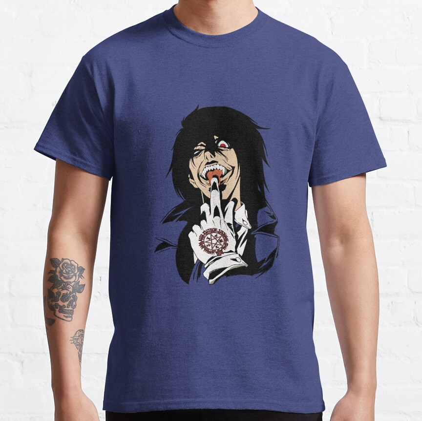 Alucard Sinister Smile T-shirt - Image 4