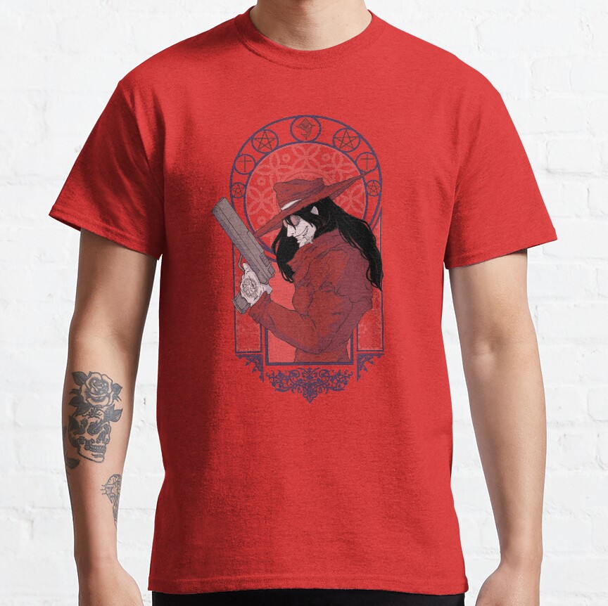 Alucard Dark Vampire Hunter T-shirt - Image 5
