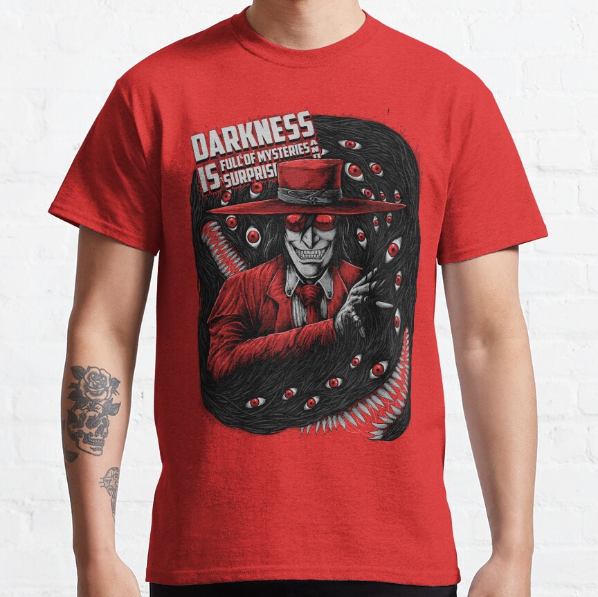Alucard Crimson Hunter Style T-shirt - Image 5