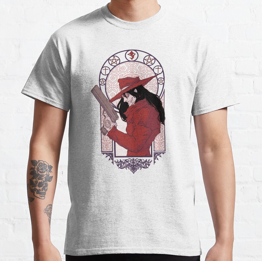 Alucard Dark Vampire Hunter T-shirt - Image 2