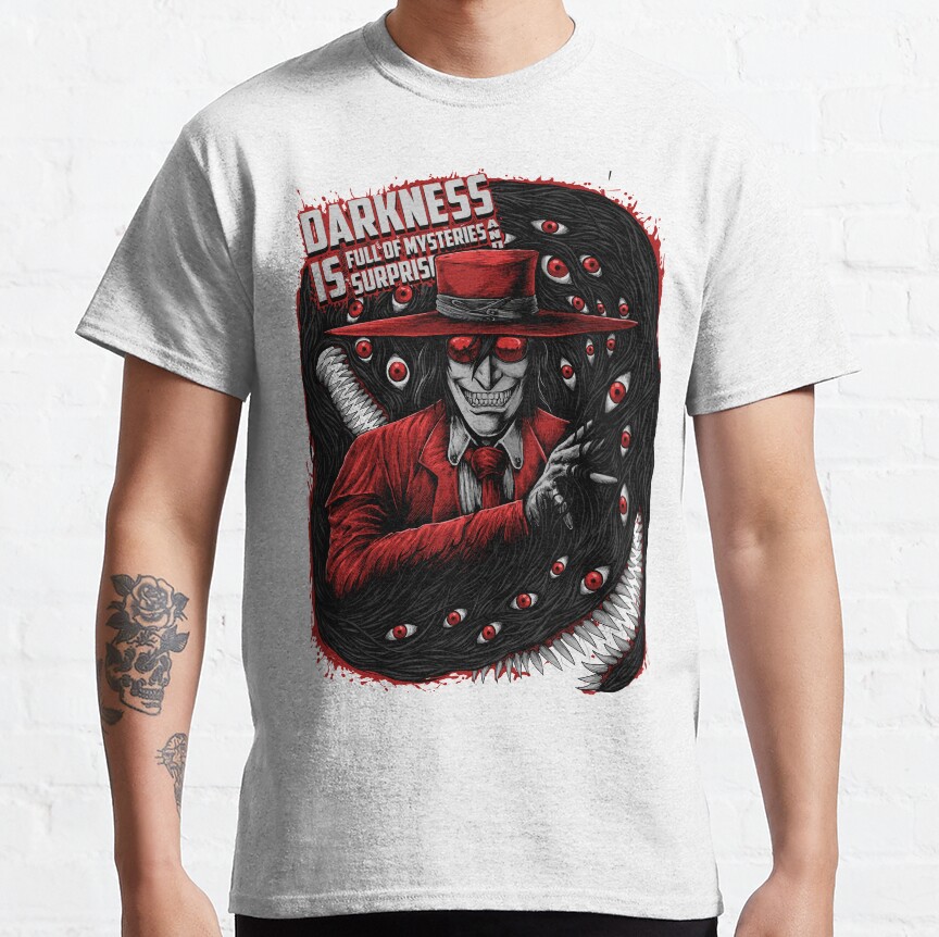 Alucard Crimson Hunter Style T-shirt - Image 2