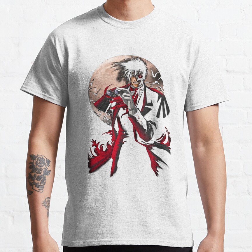 Bird Of Hermes Hellsing Symbol T-shirt - Image 2