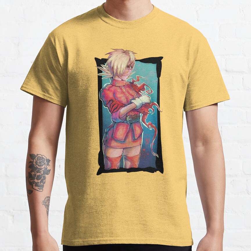 Alucard Shadowed Portrait T-shirt - Image 6