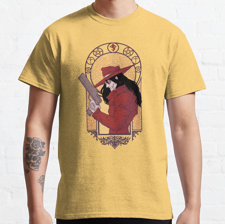 Alucard Dark Vampire Hunter T-shirt - Image 6