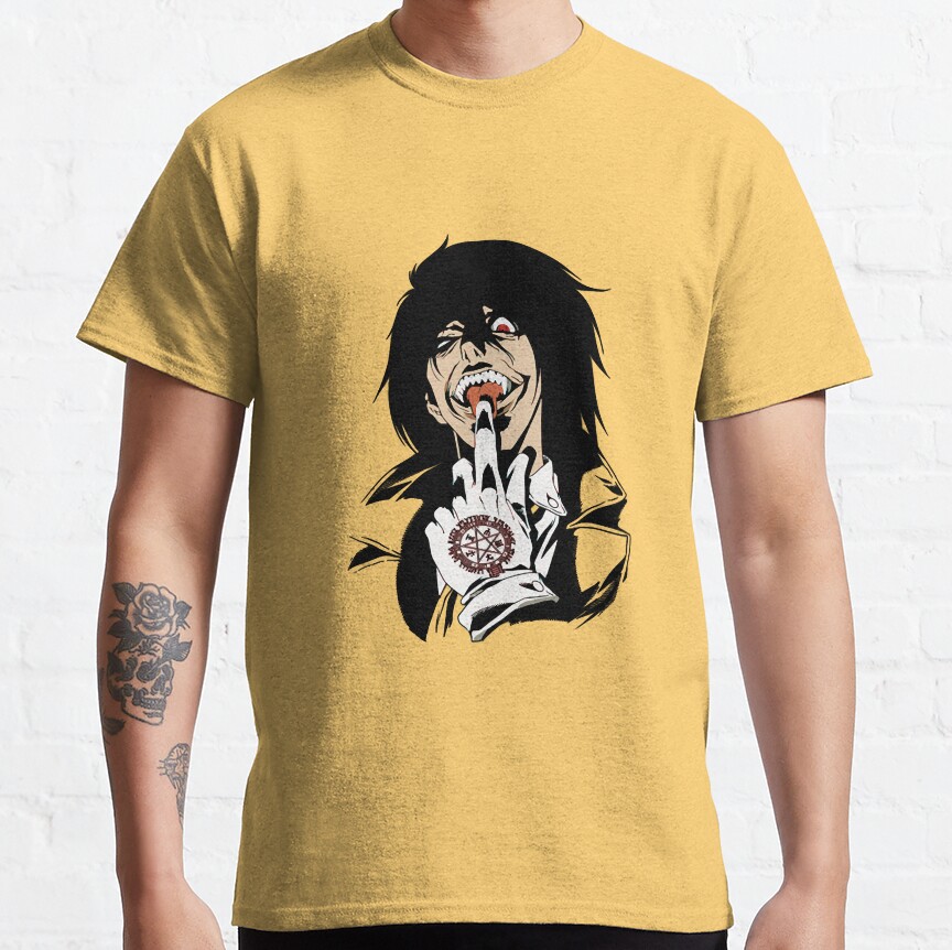 Alucard Sinister Smile T-shirt - Image 6
