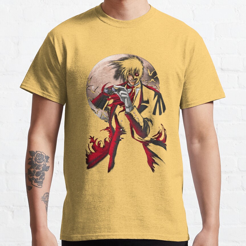 Bird Of Hermes Hellsing Symbol T-shirt - Image 6