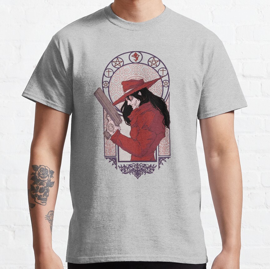 Alucard Dark Vampire Hunter T-shirt - Image 3