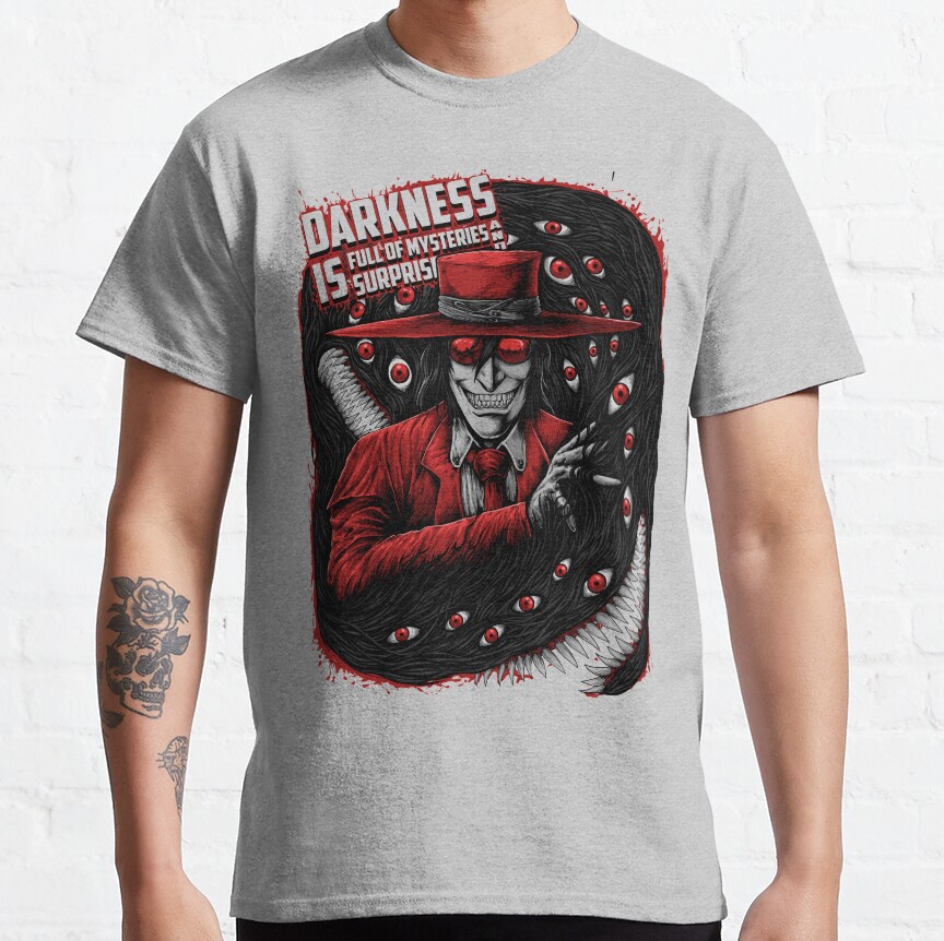 Alucard Crimson Hunter Style T-shirt - Image 3