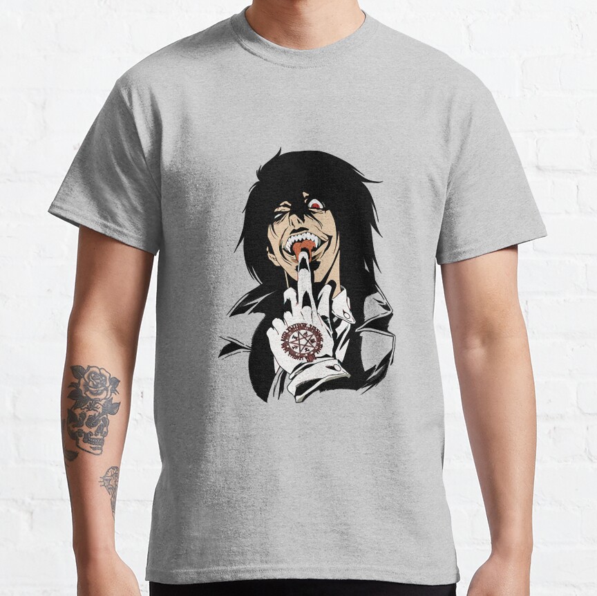Alucard Sinister Smile T-shirt - Image 3