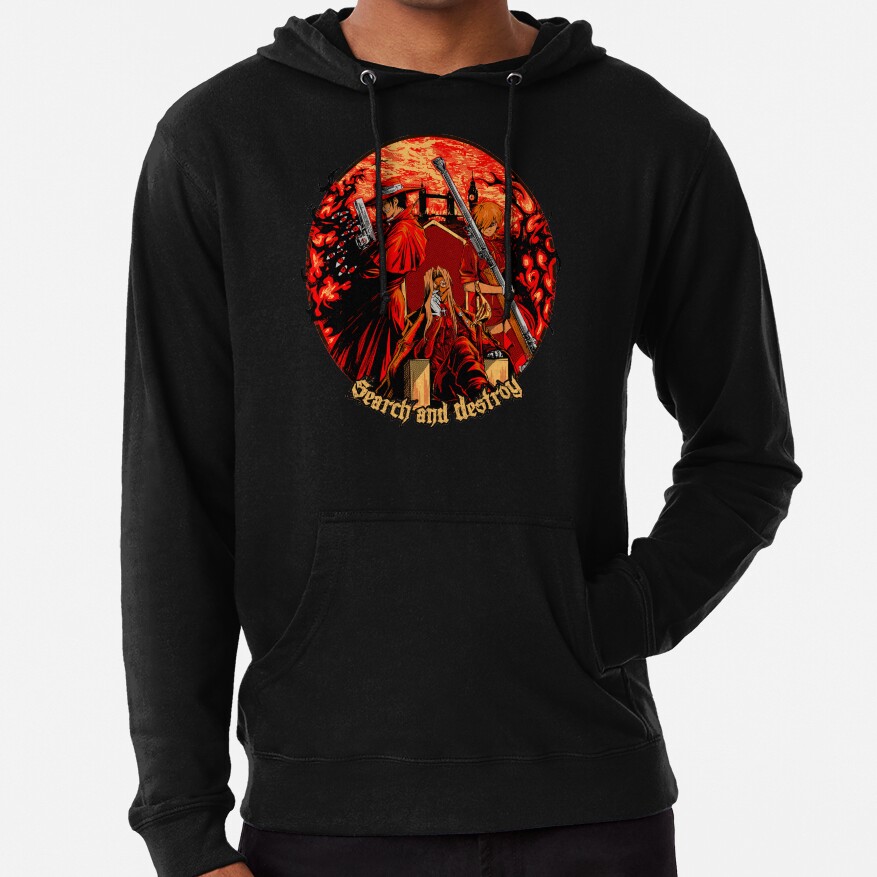 Alucard Fearless Battle Stance Hoodie