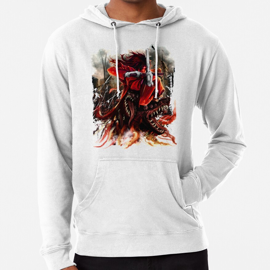 Alucard Black Silhouette Hoodie - Image 2