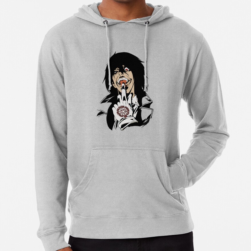 Alucard Sinister Smile Hoodie - Image 4