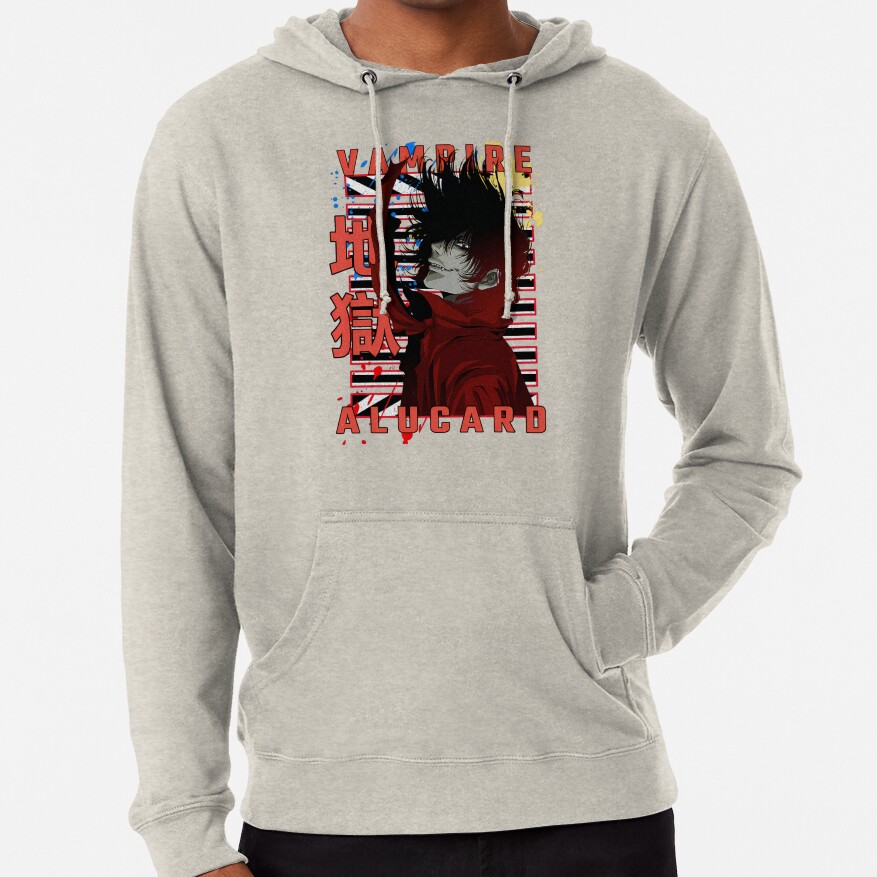 Alucard Ruthless Anime Look Hoodie - Image 3
