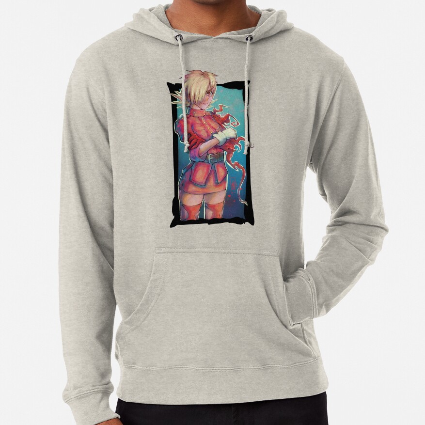 Alucard Shadowed Portrait Hoodie - Image 3