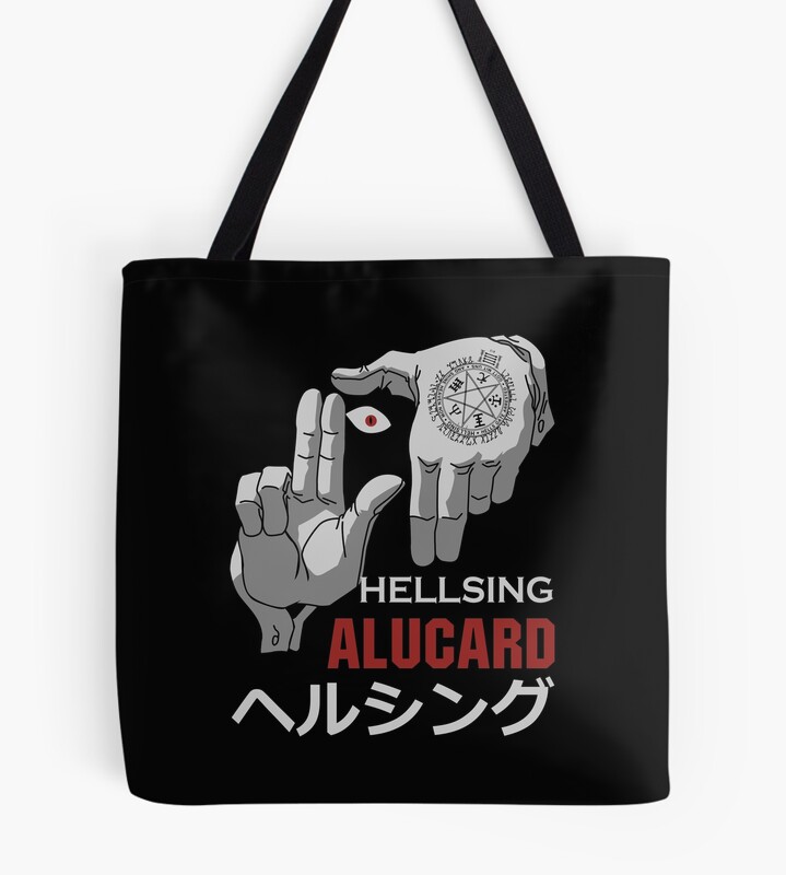 Alucard Bloodthirsty Vampire Tote Bag