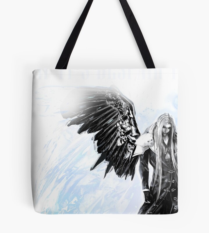 Sephiroth Ff7 One Winged Angel Tribute Tote Bag