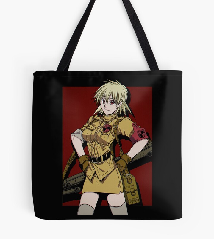 Seras Victoria Fierce Expression Tote Bag