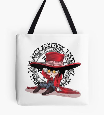 Alucard Sharp Glare Silhouette Tote Bag
