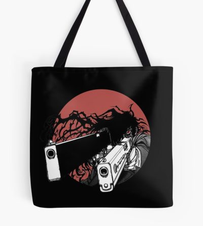 Alucard Monochrome Portrait Tote Bag