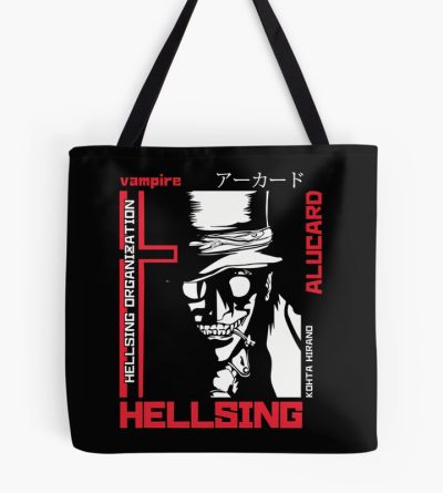 Hellsing Elegant Black Emblem Tote Bag