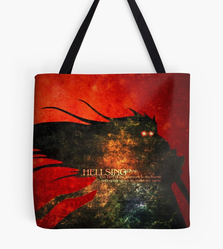 Hellsing Ultimate Alucard Intense Look Tote Bag